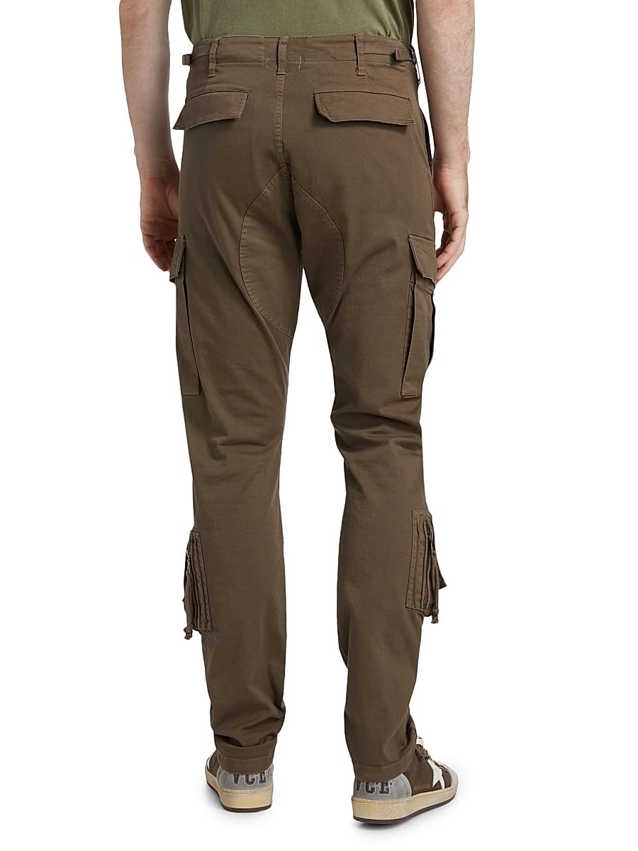 John Elliott, Slim-Fit Tactical Cargo Pants, 1 (Small), Brown