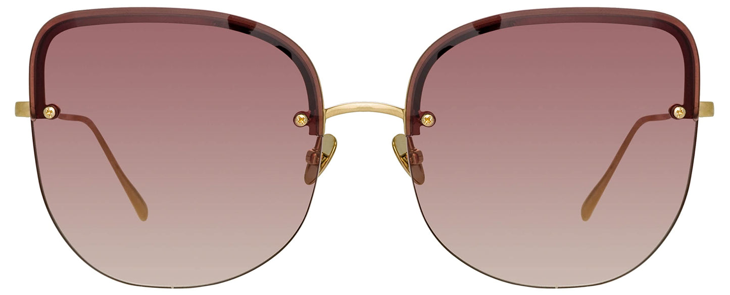Linda Farrow, Loni, Light Gold/ Burgundy Grad