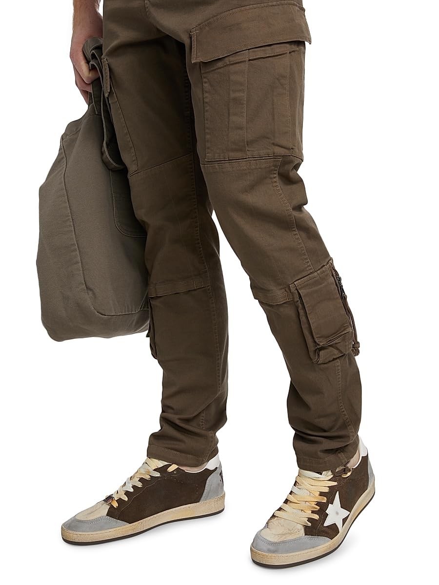John Elliott, Slim-Fit Tactical Cargo Pants, 1 (Small), Brown