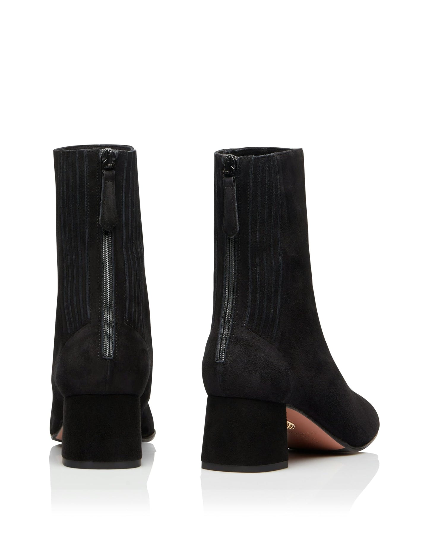 Aquazzura Saint Honore Bootie 50, Black, 6