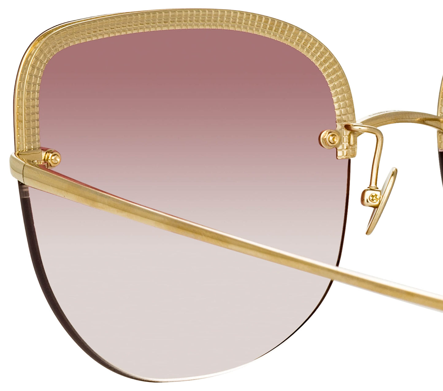 Linda Farrow, Loni, Light Gold/ Burgundy Grad