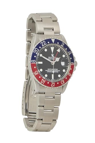 Rolex, Pre-Loved Black Stainless Steel GMT-Master 1675 40mm, Black