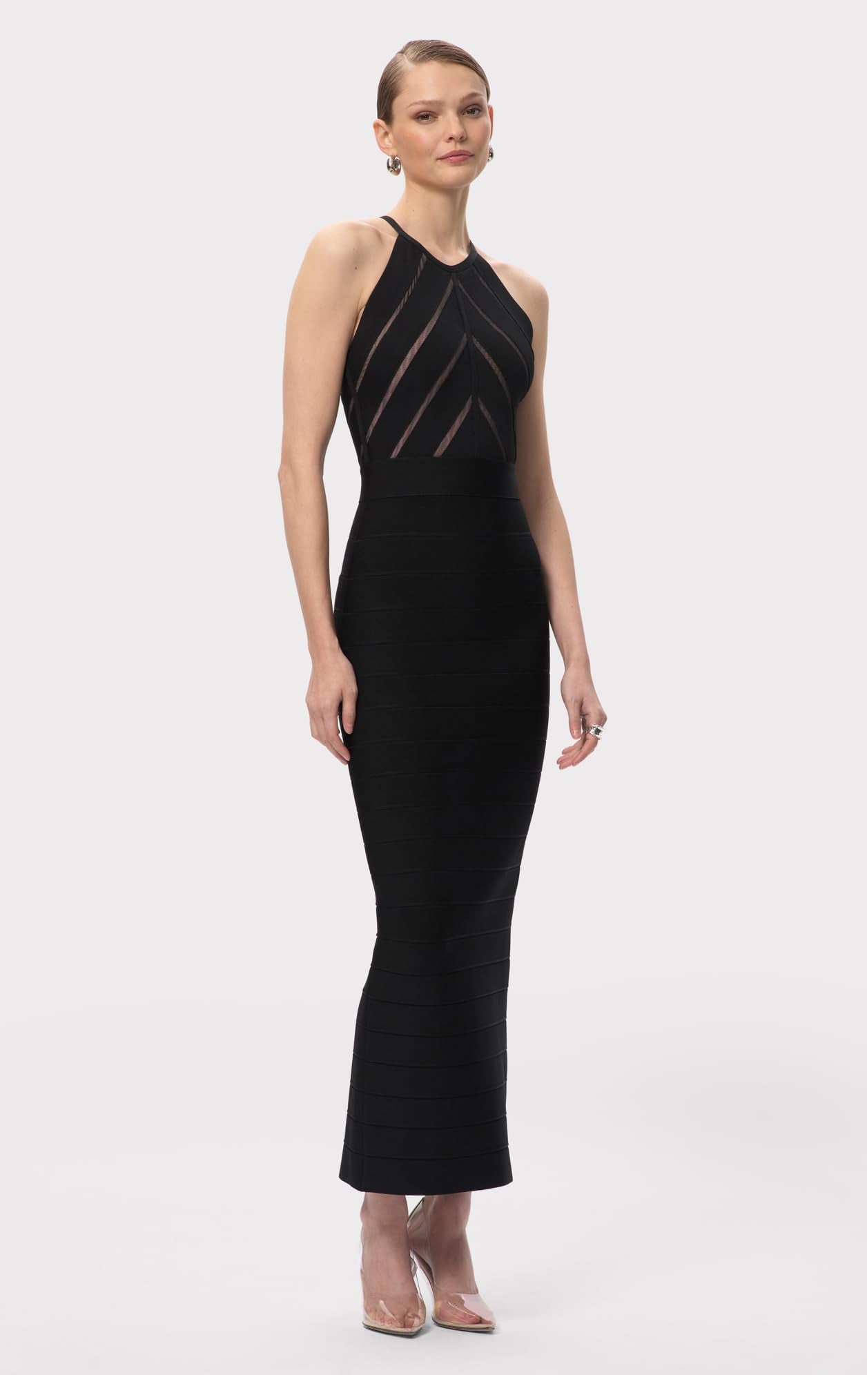 Hervé Léger, The Ava Gown, XXS, Black
