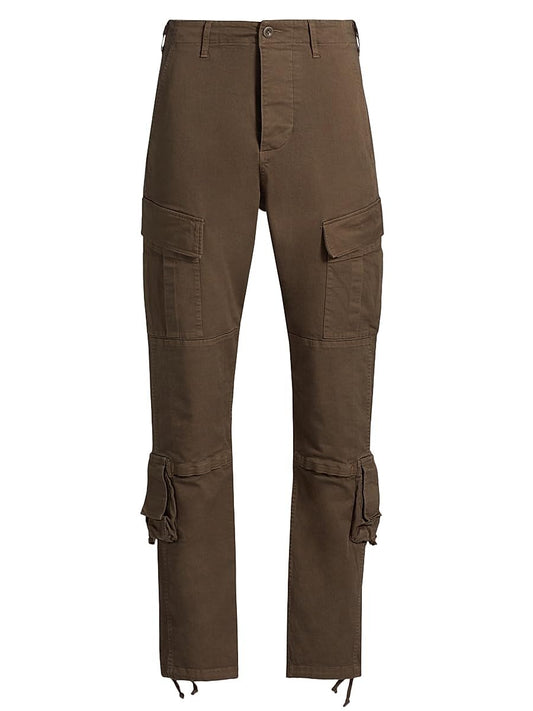 John Elliott, Slim-Fit Tactical Cargo Pants, 1 (Small), Brown