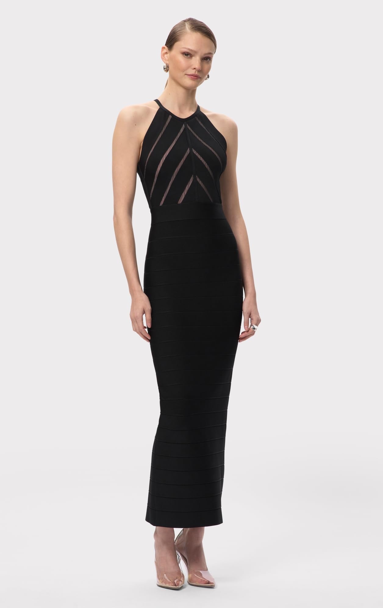 Hervé Léger, The Ava Gown, XXS, Black