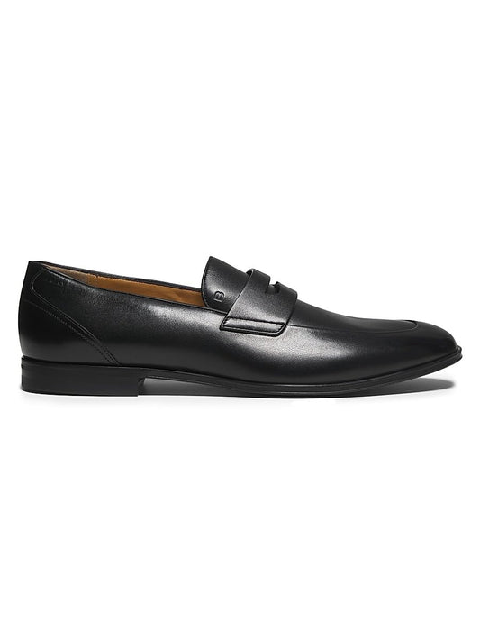Bally, Windsor Leather Loafers, BLACK, 8 US