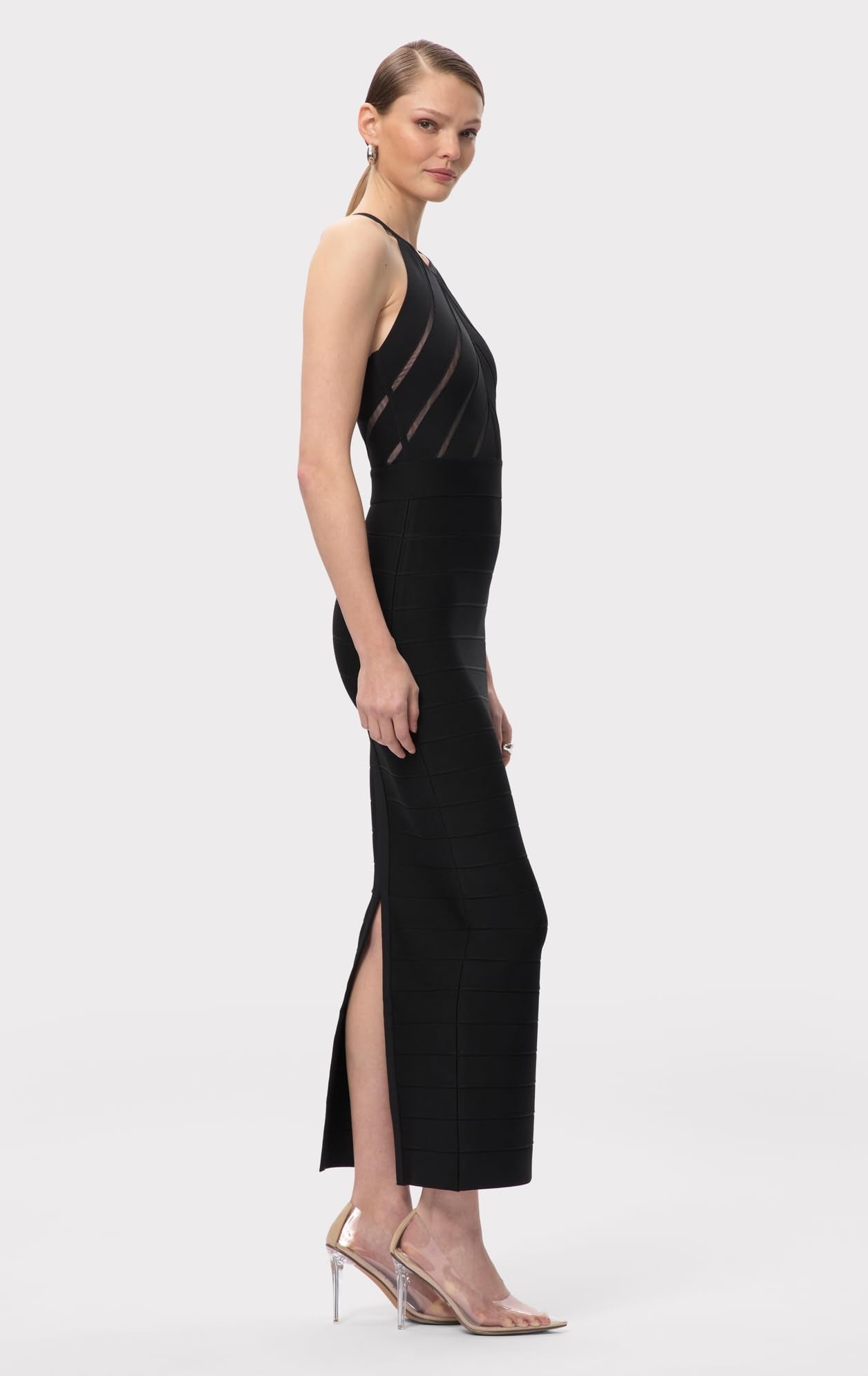 Hervé Léger, The Ava Gown, XXS, Black