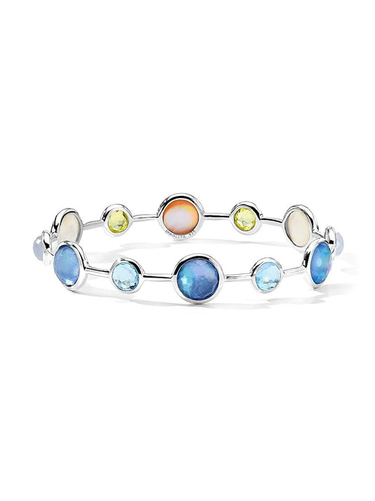 Ippolita, Lollipop® Wildflower Sterling Silver & Multi-Stone Bangle Bracelet, Wildflower