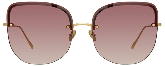 Linda Farrow, Loni, Light Gold/ Burgundy Grad