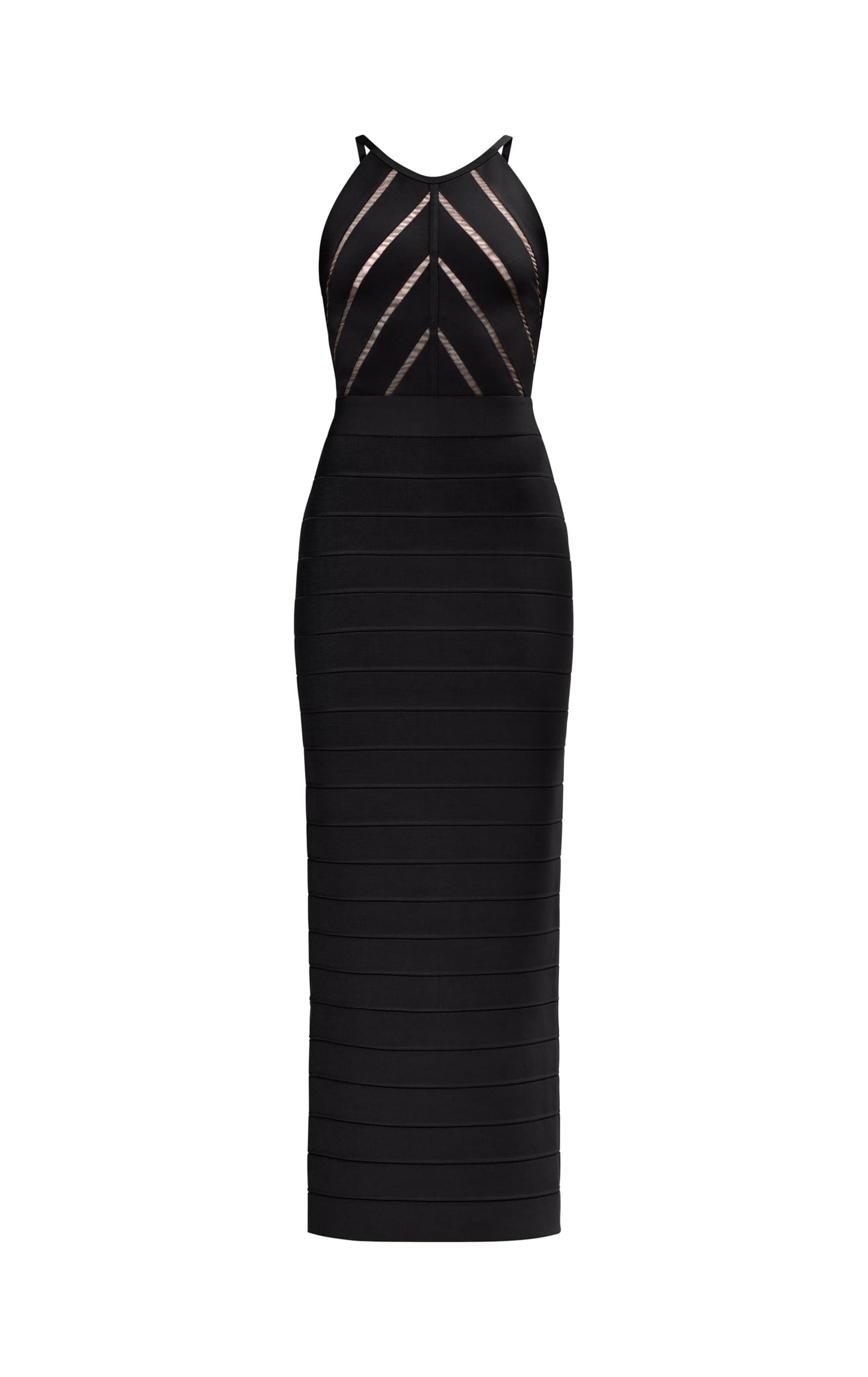 Hervé Léger, The Ava Gown, XXS, Black