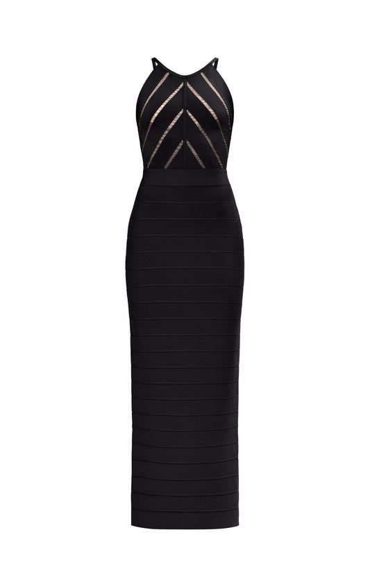 Hervé Léger, The Ava Gown, XXS, Black