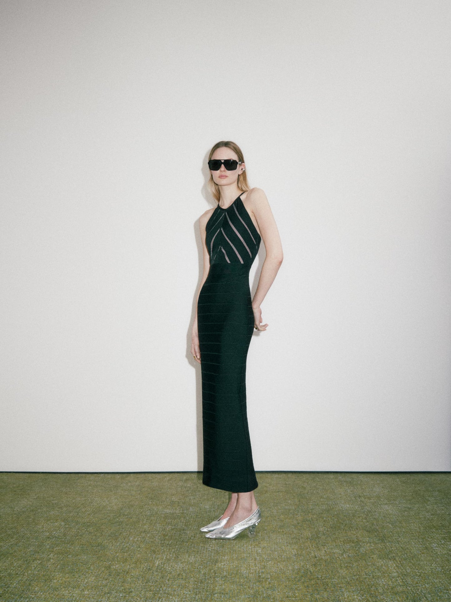 Hervé Léger, The Ava Gown, XXS, Black